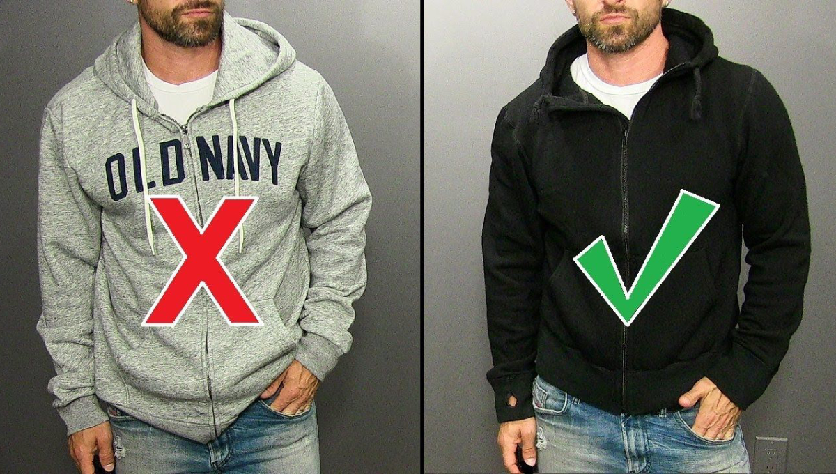 Errores para evitar con tus hoodies